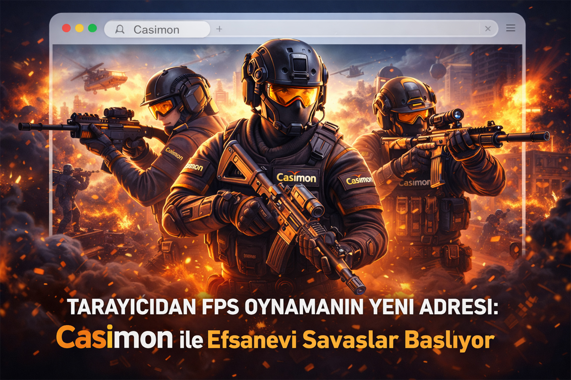 Tarayıcıdan FPS Oynamanın Yeni Adresi: Casimon ile Efsanevi Savaşlar Başlıyor